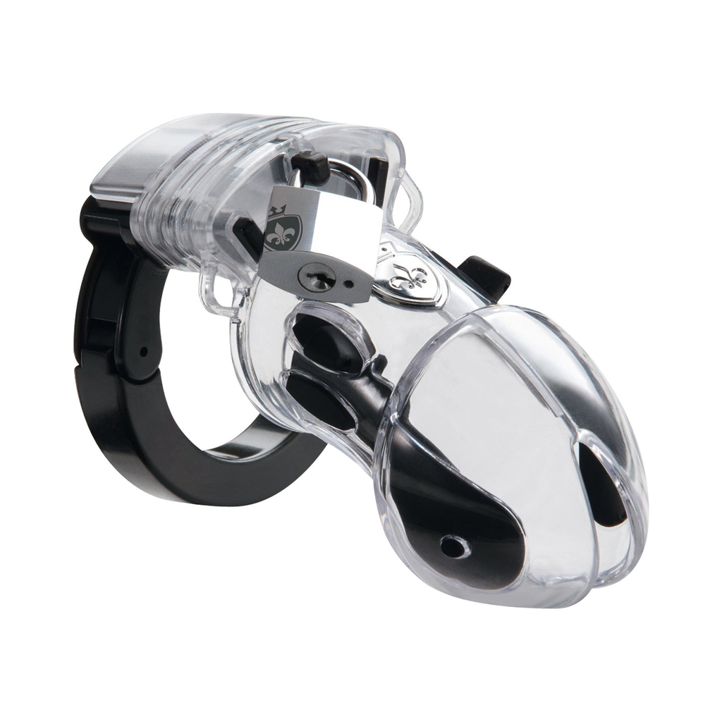 [33522-CLEAR] MyStim Pubic Enemy E-Stim Peniskooi
