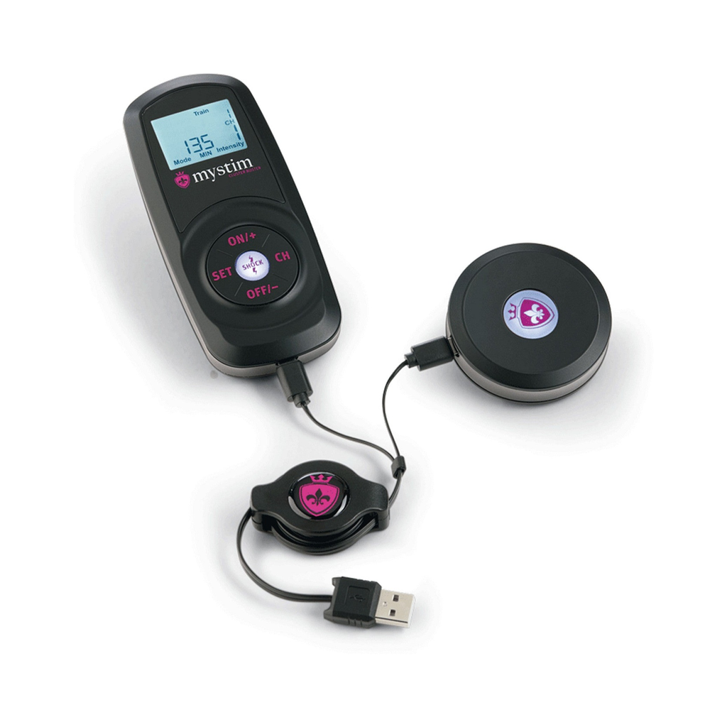 [33541-BLACK] MyStim Cluster Buster – E-Stim Powerbox Draadloos