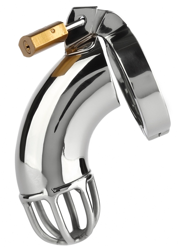 [38341-SILVER] The Tool Bin Cock Cage