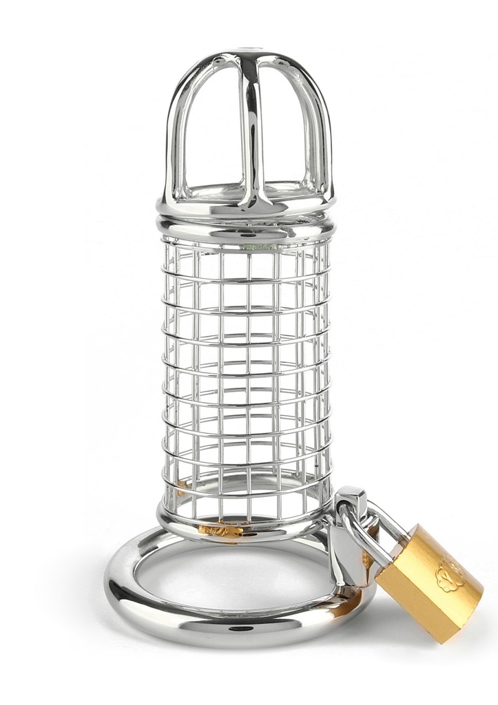 [38348-SILVER] Matrix Cock Cage