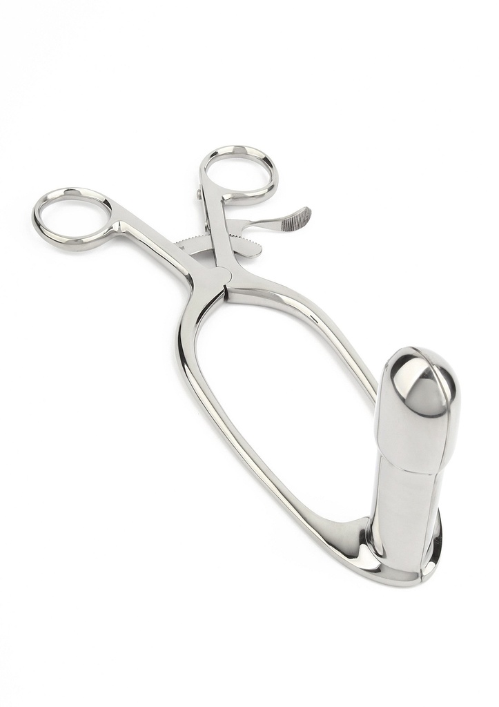 [38361-SILVER] Barr Rectal Speculum Large