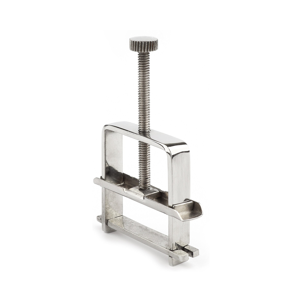 [38404-SILVER] Mr. Steel Nipple Vise