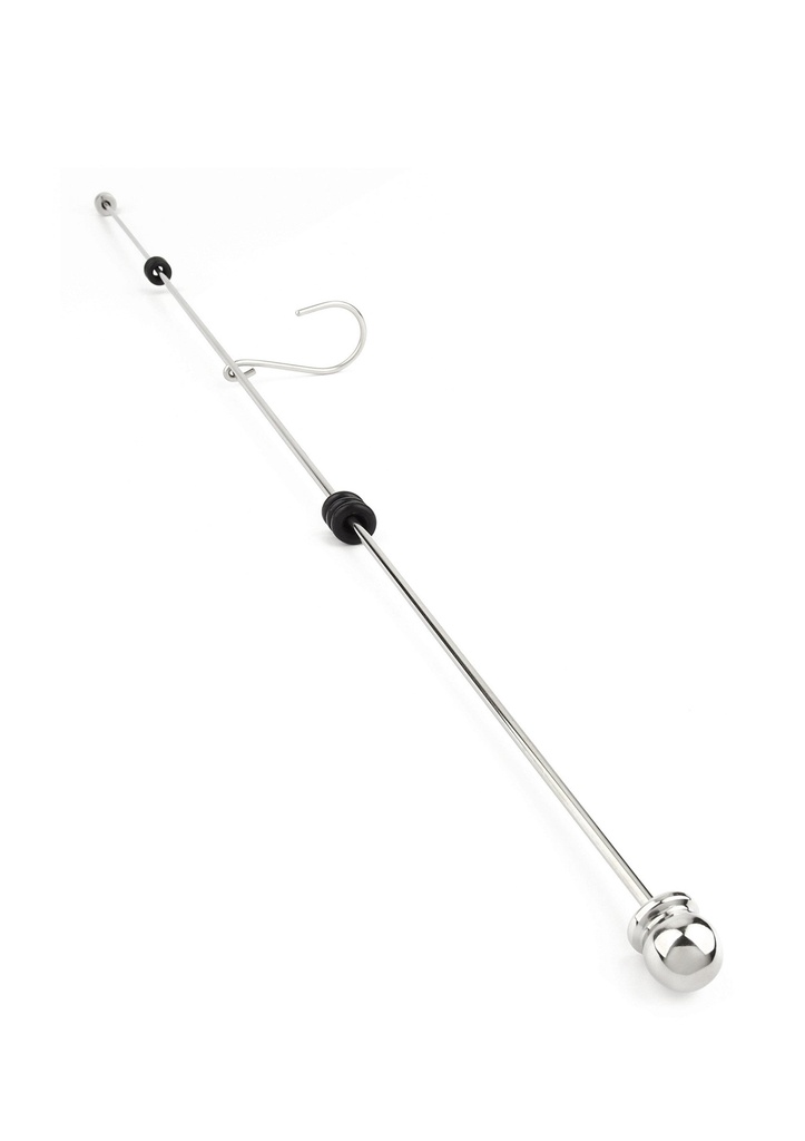 [38412-SILVER] Long Thai Hooked Pain Stick