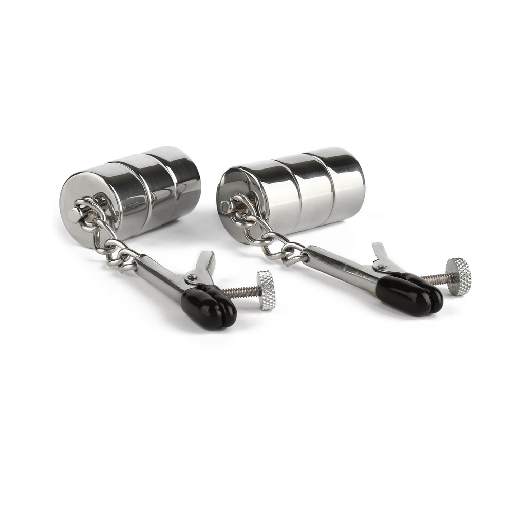 Mr. Steel Aligator Nipple Clamps Weights