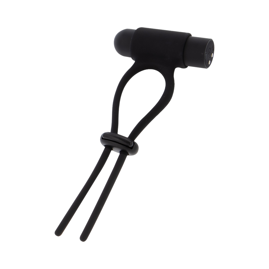 [20510-BLACK] Hidden Desire Vibrating & Adjustable C-Ring