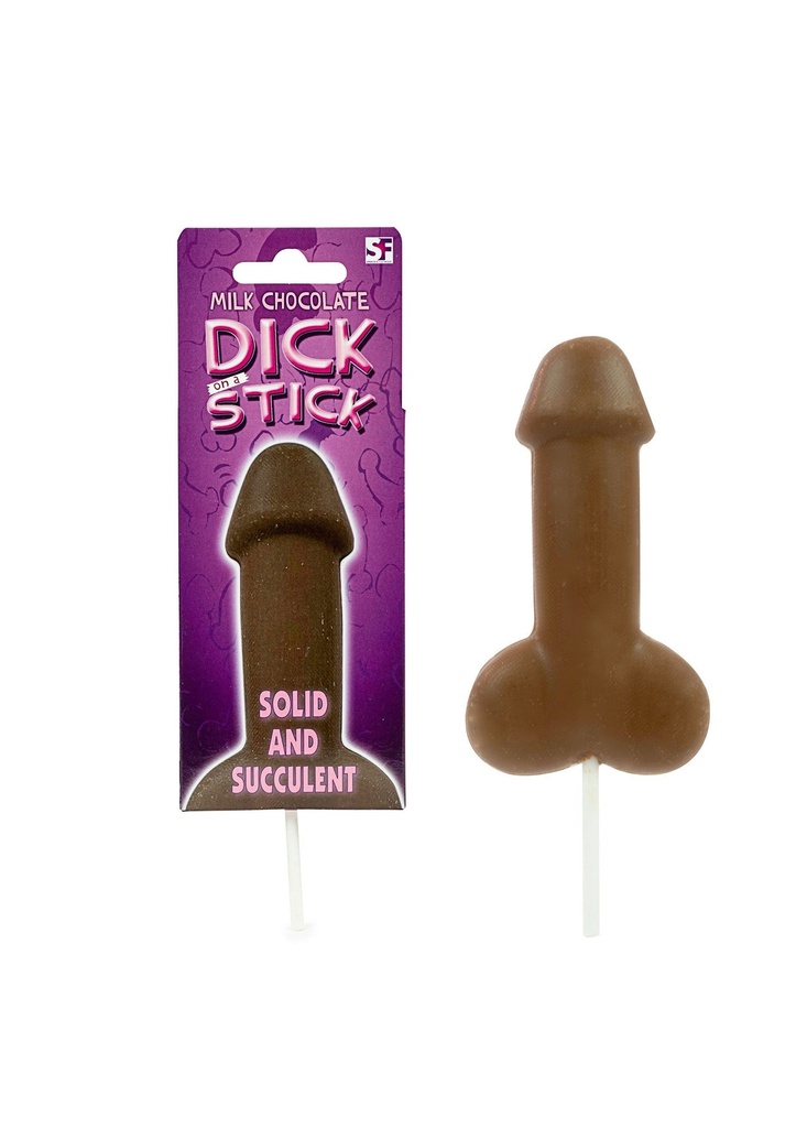 [37052-BROWN] Chocolate Dick On A Stick
