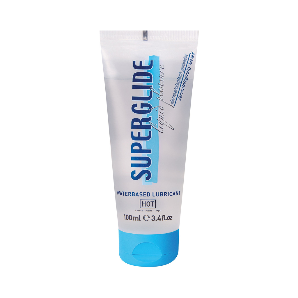 [90204-NATUREL-100] HOT Superglide Liquid Pleasure Lube 100 ml