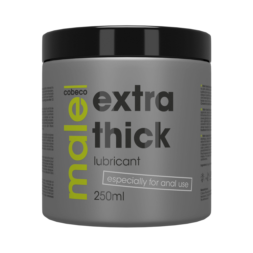 [92521-NATUREL-250] Cobeco Male Extra Thick Lubricant 250 ml