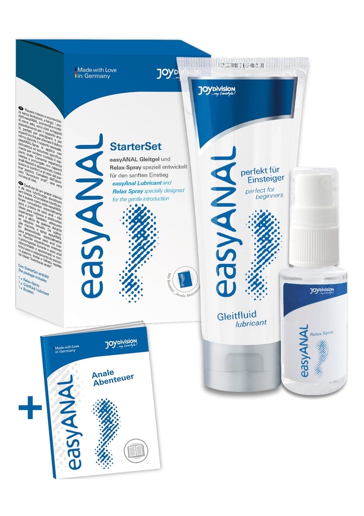 [93554-NATUREL-80] Easy Anal Bundle Lube & Spray
