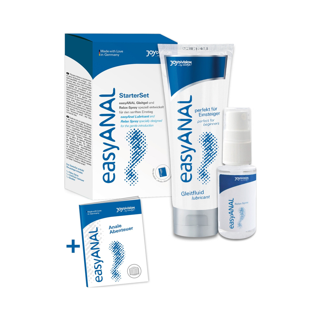 [93554-NATUREL-80] Joy Division Easy Anal Bundle Lube & Spray
