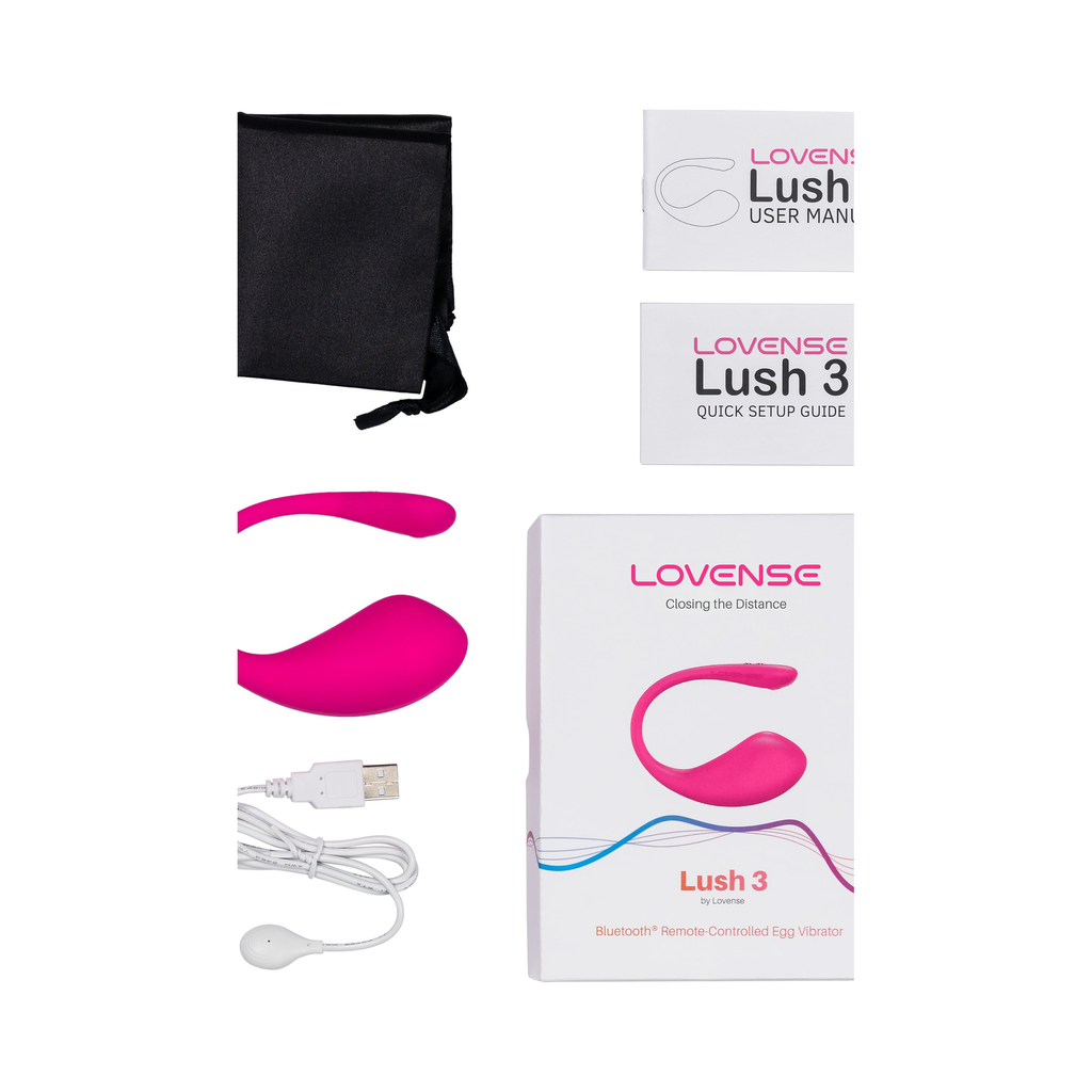 [29602-PINK] Lovense Lush 3 Vibrerend Eitje