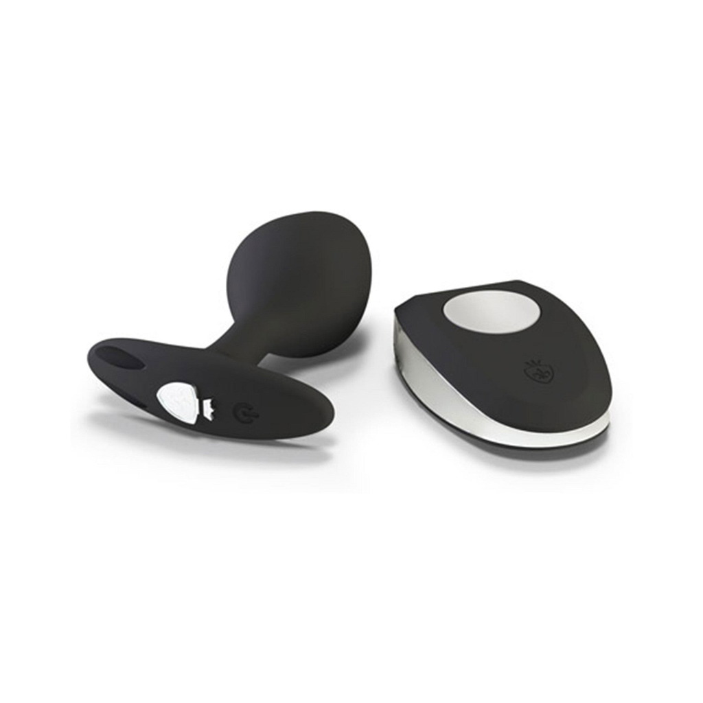 [33565-BLACK] MyStim Rocking Vibe S – E-Stim & Vibratie Buttplug