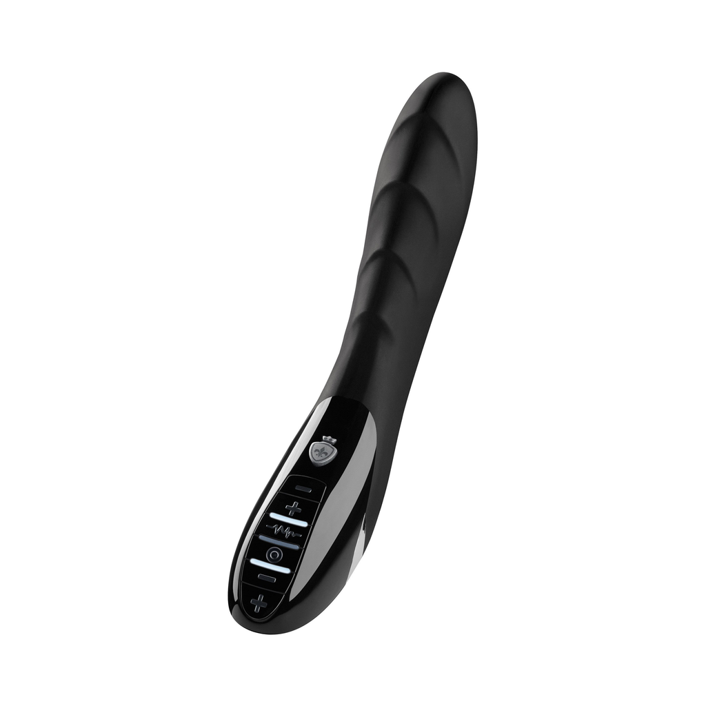 [33537-BLACK] MyStim Sizzling Simon - E-Stim Vibrator