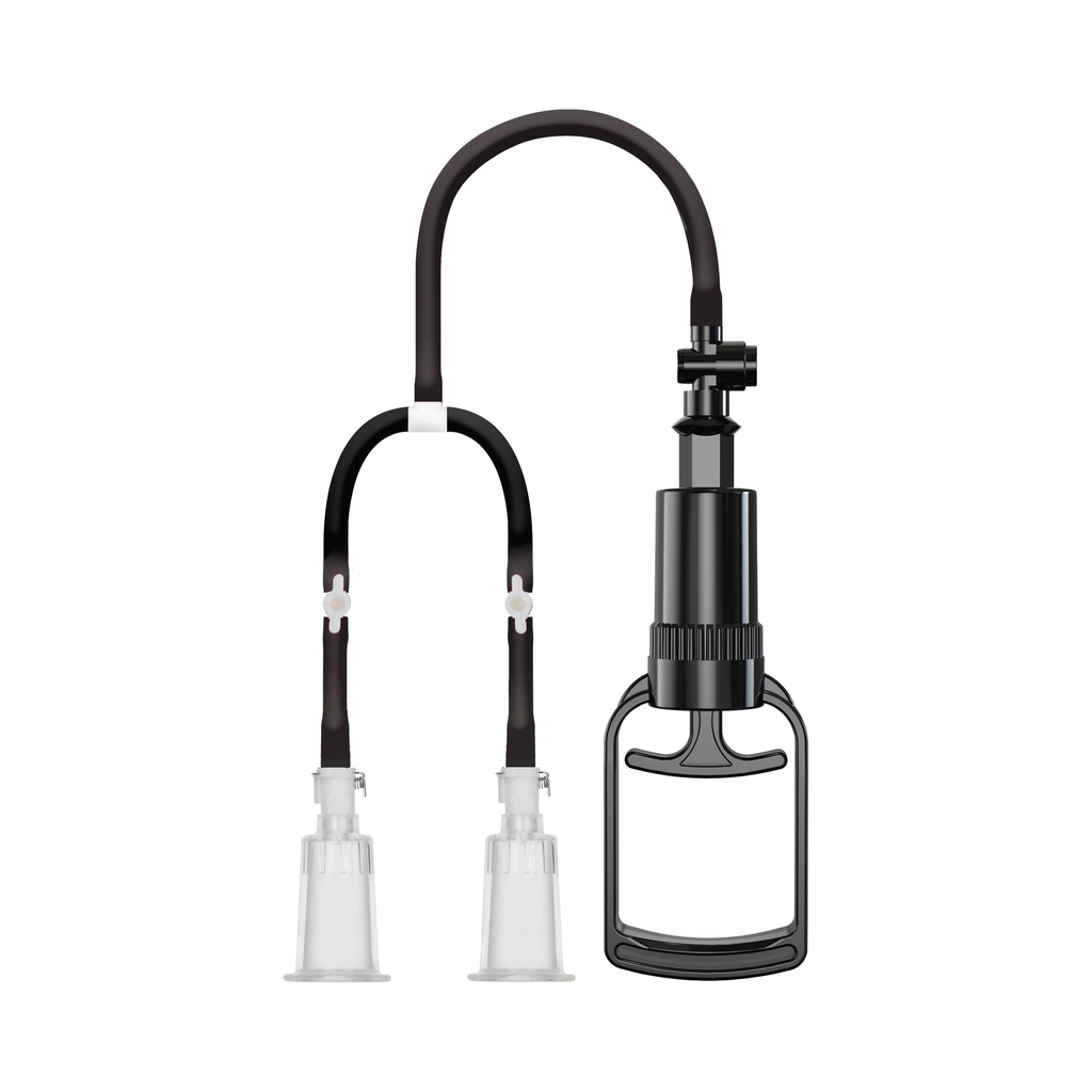 [20253-BLACK] She.E.O. Vacuum Nipple Pleasure Pump M/L