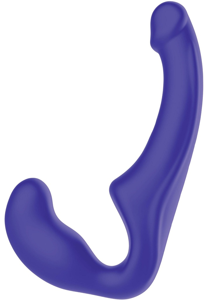 [10146-PURPLE] Strapless Strap-on Silicone 23 cm