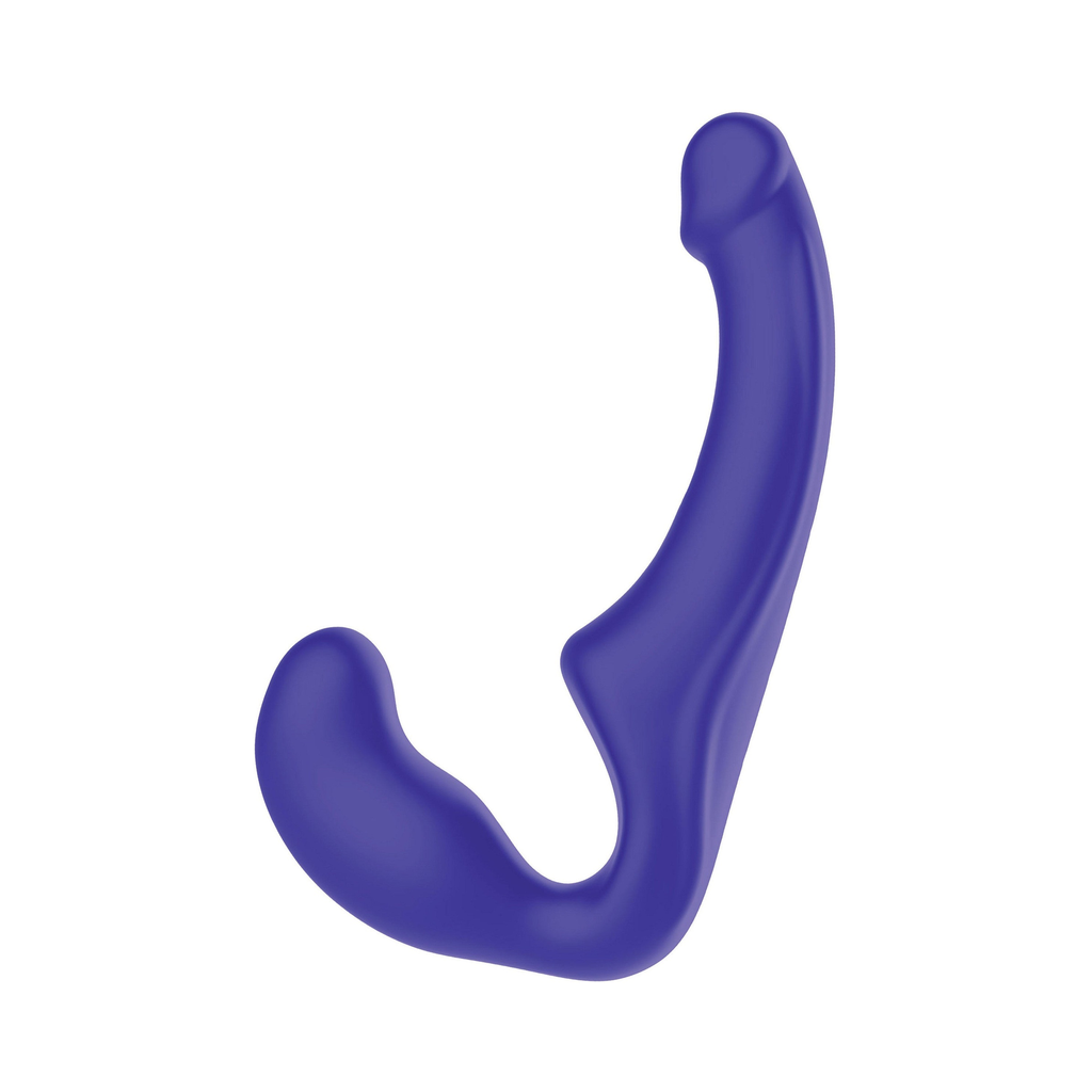[10146-PURPLE] ToyJoy Strapless Strap-on Silicone 23 cm