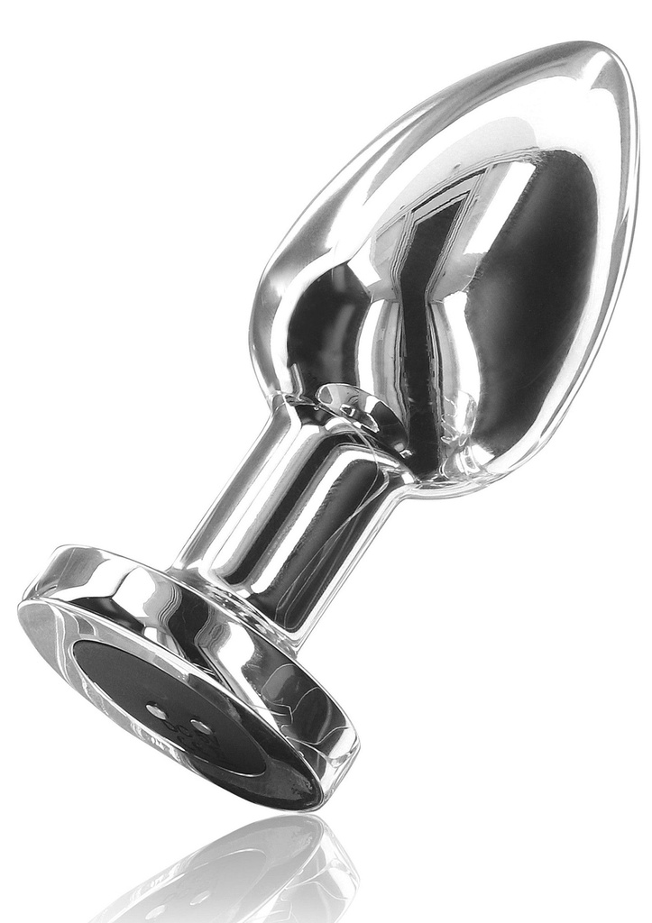 [10057-SILVER] The Glider Vibrating Plug Large