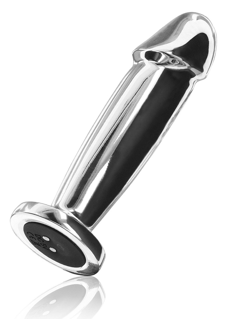 [10060-SILVER] The Intruder Vibrating Plug